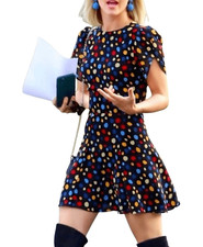 Reformation Violette Dress in Fiesta Sz 2