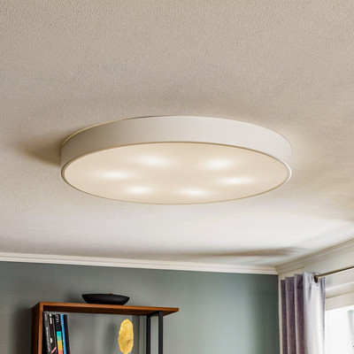 Euluna Deckenlampe Deckenlampe Lampe Leuchte Cleo in Weiß mit Diffusor Ø78cm