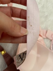 $671 VICTORIA'S SECRET PINK Thong Cheeky Panty Bra Lot Silky Smooth Lace XS 32pc