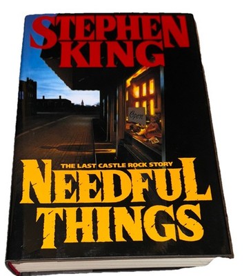 Stephen King Needful Things 1991 1st Edition Viking Hardcover Horror Novel