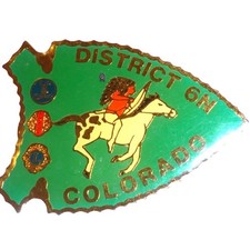 Lions Club International Colorado District 6N Arrowhead Pin Native American