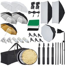 Photography Lighting Kit With Backdrops, Photo Studio Equipment for Photo Shoot