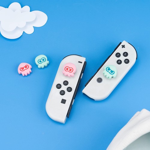 Tapas de agarre para pulgar para controlador de silicona Switch/Lite/OLED/PS4/PS5/NSPRO 4 PIEZAS - Imagen 20 de 33