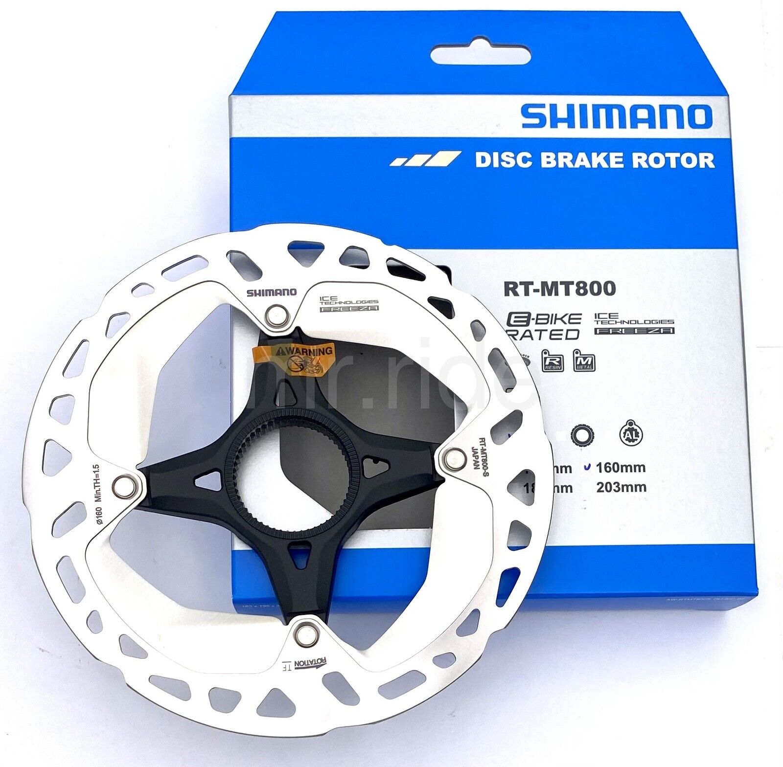 Draaien Tussendoortje Verwoesten Shimano Ultegra XT RT-MT800 Ice-Tech Freeza Center Lock Rotor  140/160/180/203mm | eBay