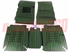 SOPRA TAPPETI INTERNI VERDI E NERI SENZA PONTE FIAT 125 BERLINA SPECIAL FILGOMMA