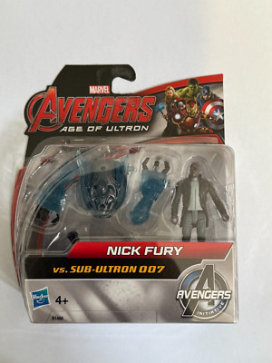 Hasbro Marvel Avengers Age Of Ultron Nick Fury Vs Sub-Ultron 007 2.5 Inch Figure