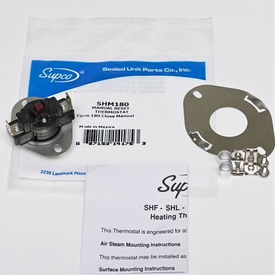 Supco L180-20 Therm-O-Disc Fan And Limit Thermostat - Foto 2