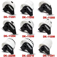 DK-2205 DK-2210 DK-2243 1241 Continuous Paper Label Tape for Brother QL Printer