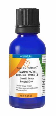 Frankincense Essential Oil 100% Pure & Natural Therapeutic Grade Oil 