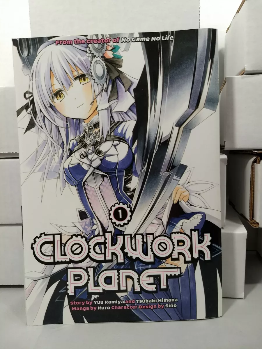 CLOCKWORK PLANET Volume III Yuu Kamiya Tsubaki Himana Light novel