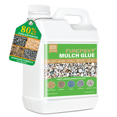 Gravel Resin 4 Liter Kieskleber für Steine Mulch Rindenmulch