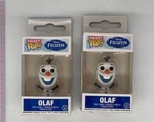 Funko Pocket Pop Llavero Olaf de Disney Frozen Viny Figura Lote de 2 - B03
