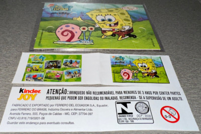 Einzelpuzzle - Spongebob MPG 2 S -392 mit Varianten BPZ aus Ecuador Joy