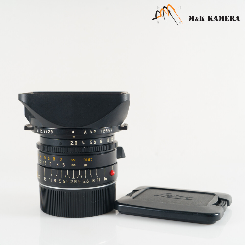Leica Elmarit-M 28mm/F2.8 E46 Ver.IV Lens Yr.1994 Germany Leica Elmarit-M 28mm/F2.8 E46 Ver.IV Lens Yr.1994 Germany