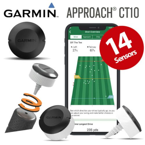Garmin Approach CT10 Golf Club Sensor Full Pack (14 x Sensors) - NEW! 2021