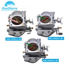 Carburetor for Yamaha 2 Str 75HP 85HP 3Cyl Outboard Motor 688-14301 14302 14303