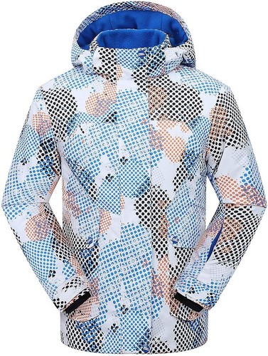 PHIBEE Herren Skijacke | Wasserdicht & Winddicht | Mit Kapuze | Winterjacke