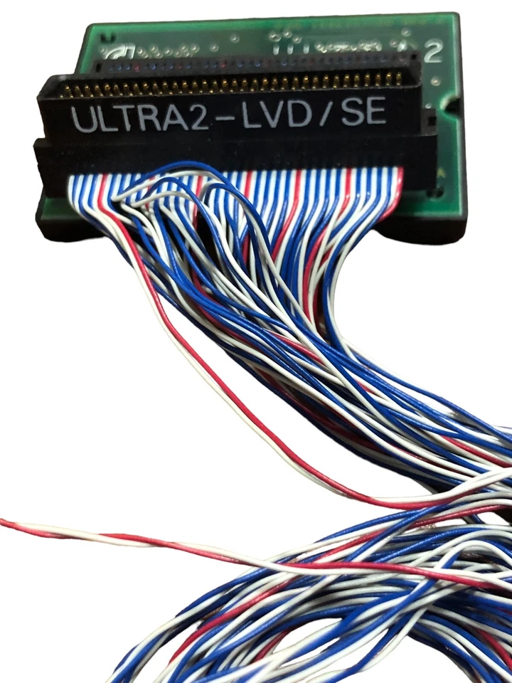 Sun Microsystems SCSI ULTRA2-LVD/SE Twist-N-Flat Cable 4-Device 497758-00 A - Image 4 of 4