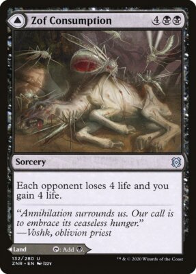 Magic the Gathering (mtg): ZNR: Zof Consumption - Foil