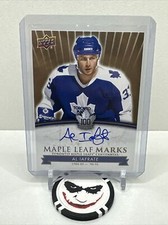 2017-18 UD TML Centennial Al Iafrate Maple Leaf Marks 🔥 Autograph 🔥 # MLM-AI