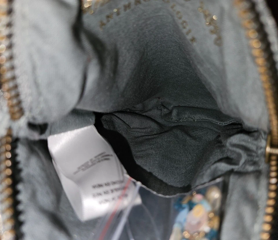 Anna Harlow Russo Anthropologie Bag, Hand Purse, Make Up Bag, Arts And Crafts.  - Image 3 of 4