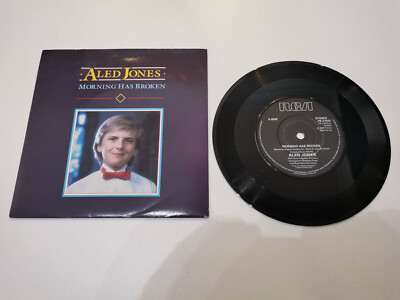 aled jones morning has broken 7'' record excellent condition