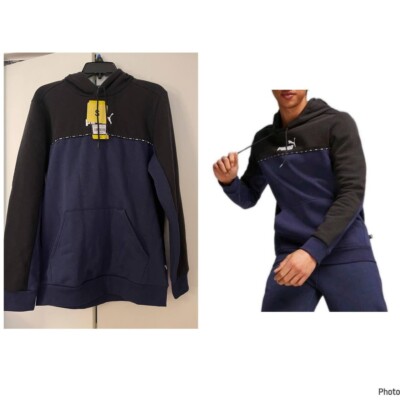 NWT Puma Men's Color Block Hoodie, Size S
