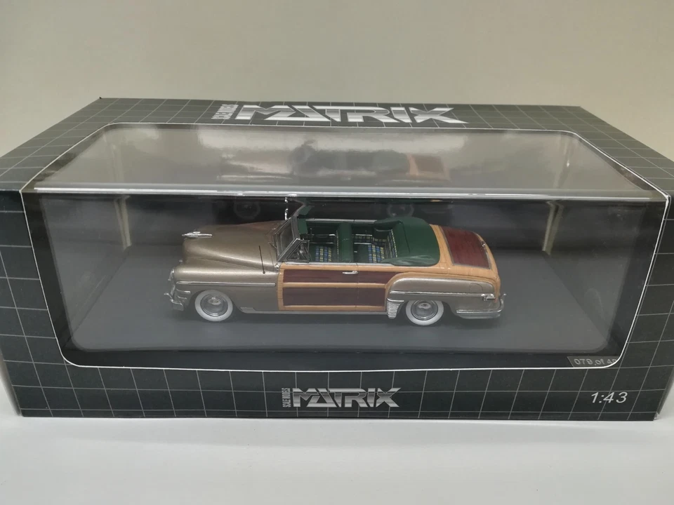 MATRIX 1:43 - CHRYSLER Town & Country convertible - 1949 - Immagine 2 di 4