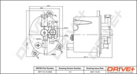 Dr!ve+ DP1110.13.0304 Kraftstofffilter FüR CitroËN, Fiat, Ford, Jaguar, Lancia