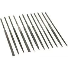 12 pc Mini Needle File Set Very Fine Smooth Cut Craft Hobby Gunsmithing Jewelry