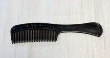 Vintage Goody Super Detangler Comb Style Line Unbreakable 8.5 Inch Black