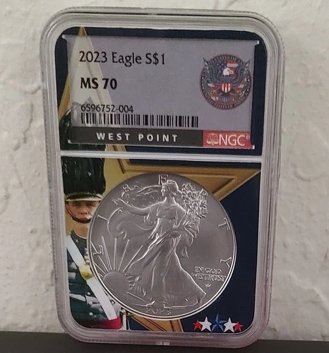 2023  American Eagle NGC MS70 West Point