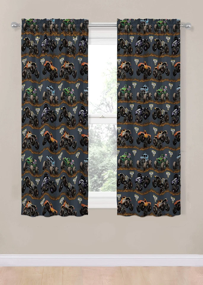 Cortinas para Ventanas Niños - Juego de Cortinas de 4 Piezas Incluye 2 Corbatas, Hermoso Beddi... Foto 2 de 4