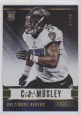 2014 Panini Rookies & Stars Longevity Parallel Gold 42/49 CJ Mosley #116 0a3