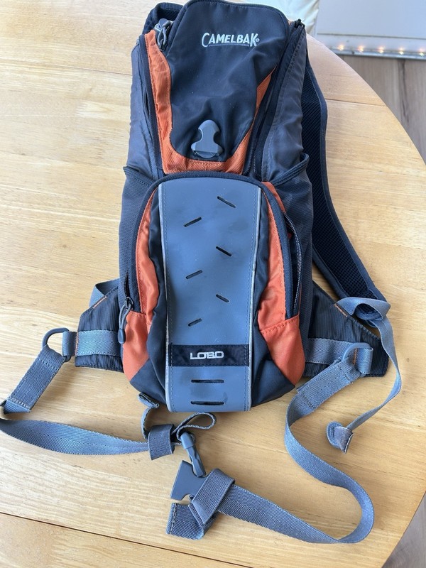 Camelbak Lobo Backpack Hydration Black And Orange