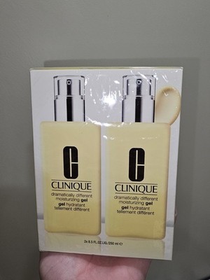 Clinique Dramatically Different Moisturizing Gel 2-Pack 8.5oz Each New Sealed