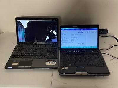 TOSHIBA SATELLITE P755 & M5050 for parts/repair lot