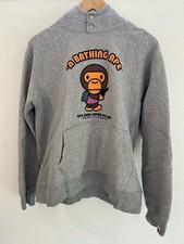 A Bathing Ape Vintage Hoodie Gray No.aj1331