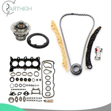 Timing Chain Kit Head Gasket Thermostat Fits 06-11 Honda Civic SOHC 1.8L