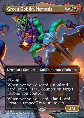 MTG GREEN GOBLIN, NEMESIS EXC - 23 - SPE EN - MAGIC
