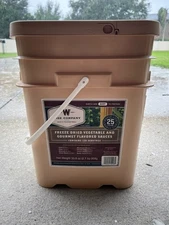 Wise Freeze Dried Vegetables & Gourmet Flavored Sauces 120 Servings MFD 3/17/14