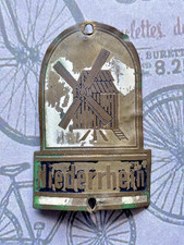 Fahrrad- Schutzblech- Emblem- Steuerkopfschild | NIEDERRHEIN  1953