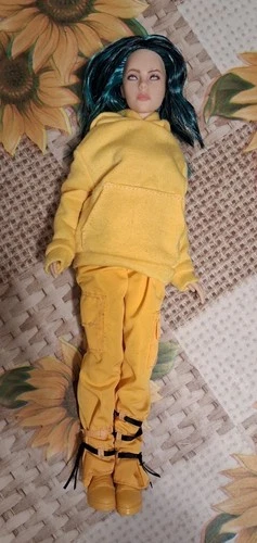 10.5-inch Billie Eilish "Bad Guy" Fashion Doll manufactured by Playmates Toys.