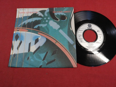 Dire Straits  SO FAR AWAY  -  7'' Single Vertigo 880703-7 Q Germany near mint