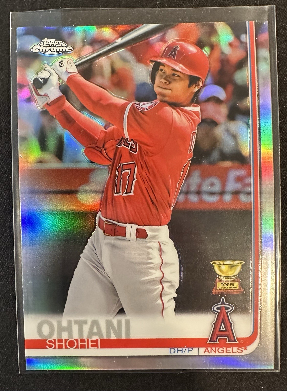 2019 Topps Chrome - Shohei Ohtani #1 Refractor Hitting