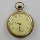 Antique Waltham Gold Filled Pocket Watch, Pre-Owned, Runs (#41-024)
