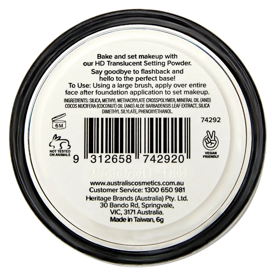 New Australis Hd Translucent Loose Setting Powder - image 2 of 4