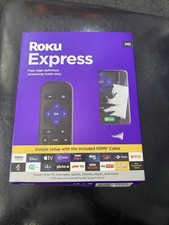 Roku Express 3930EU HD Streaming Media Player - Black