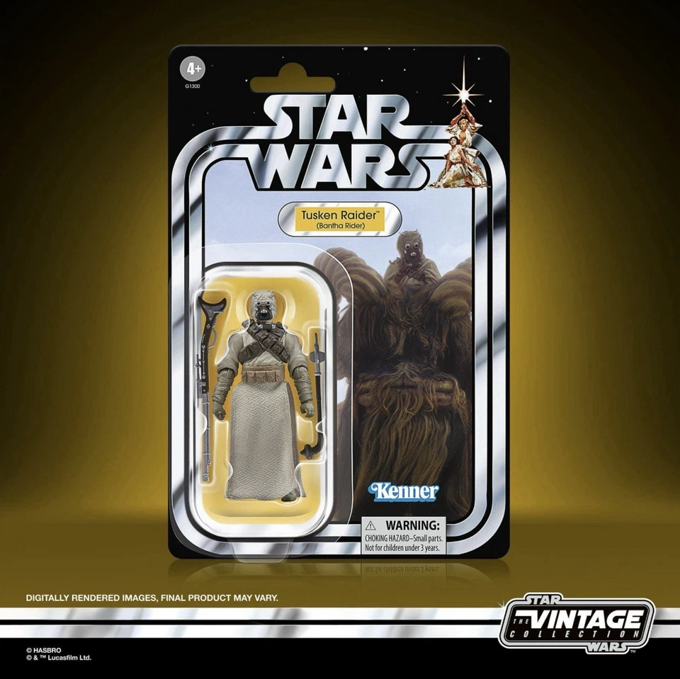 Star Wars The Vintage Collection Bantha & Tusken Raider 2-Pack Figure SOLD OUT! - Image 2 of 4