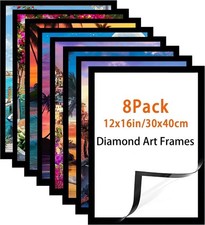 Diamond Art Frame 12x16 Inch - Diamond Frame 30x40 cm Painting Suitable for